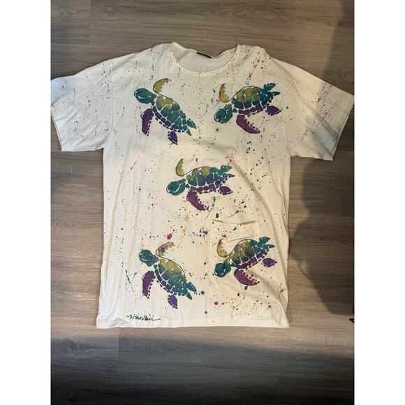 👻Alore Turtle Pajama Hawaii 100% cotton OS - Picture 9 of 9